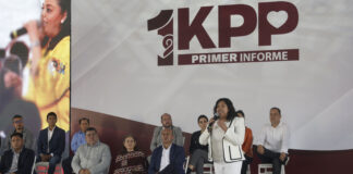 Karina Pérez Popoca rinde informe legislativo y reafirma su convicción política