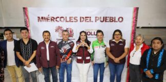 Tonantzin Fernández fortalece vínculo ciudadano durante el “Miércoles del Pueblo”