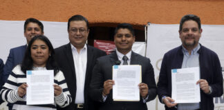 Cuautlancingo firma convenio para mejorar imagen urbana con una inversión municipal de 5 mdp