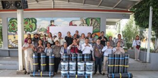 Realiza Omar Muñoz jornada de trabajo en Sanctorum y la cabecera municipal