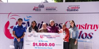 En San Andrés Cholula mujeres avanzan con capacitaciones y apoyos económicos
