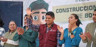 Cuautlancingo inicia construcción histórica de estación de bomberos