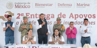 Enlace con Sheinbaum: Armenta Inicia 2ª entrega de apoyos en Pantepec