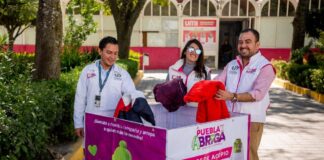 Unidad Médica Integral del SMDIF se suma a campaña “Puebla te abriga, dona una chamarra”