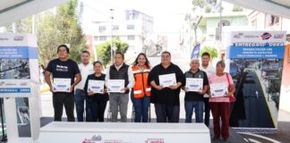 Renueva Lupita Cuautle vialidad para mejorar la movilidad en Concepción Guadalupe