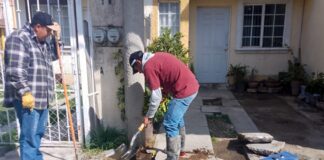 SOSAPACH atiende dos reportes ciudadanos por fugas de agua en Momoxpan y Mixquitla, en San Pedro Cholula