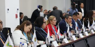 La Fiscal General del Estado de Puebla, Idamis Pastor Betancourt, asiste a la LIII Asamblea