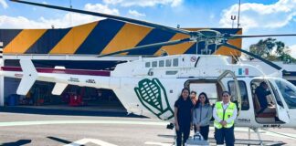 Con traslado aéreo, gobierno estatal facilita entrega oportuna de órganos donados