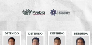 Detiene Policía de la Ciudad a cuatro sujetos por delitos contra la salud