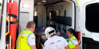 Con respuesta aérea inmediata, gobierno poblano salva vida desde Izúcar de Matamoros