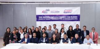 Comunidades unidas en San Andrés Cholula