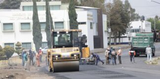 Gobierno de Puebla intensifica rehabilitación en 24 Sur y Bulevar Niño Poblano