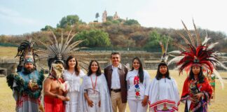 Presenta Tonantzin Fernández el Equinoccio 2026 en San Pedro Cholula