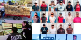 Con 185 acciones operativas, fuerzas de seguridad detienen a 84 personas