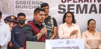 Cuautlancingo lanza el Operativo Vacaciones Seguras de Semana Santa 2026