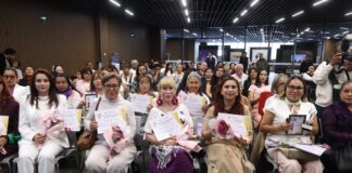 Entregan en el Congreso del Estado el Galardón Áurea a destacadas mujeres