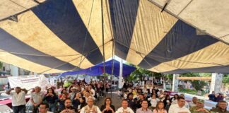 Participan más de mil personas en feria de paz y atención a las causas