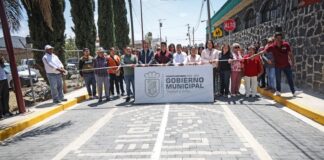 Gobierno de Cuautlancingo cumple compromisos y mejora la movilidad en la Privada Kinte