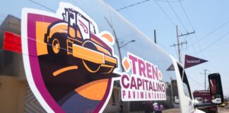 El Tren de Pavimentación llega a las colonias de Puebla con obras de impacto