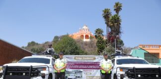 Guardia nacional encabeza operativo interinstitucional de seguridad en pueblos mágicos de puebla