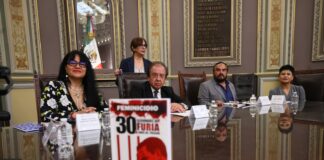 En el Congreso del Estado se presentó el libro “Feminicidio: 30 segundos de furia x 30 años de prisión”