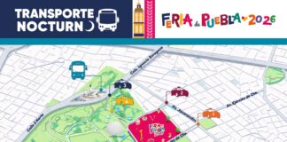 Transporte ordenado y seguro para la Feria de Puebla 2026