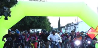 Participa diputado Pável Gaspar en Rodada Nocturna San Nicolás Tolentino–San Carlos