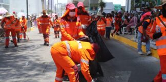 Gobierno de Pepe Chedraui garantiza limpieza en desfile del 5 de mayo