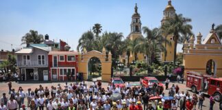 Cuautlancingo se suma al Primer Simulacro Nacional 2026