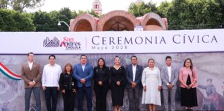 Conmemoran en San Andrés Cholula la Batalla de Puebla y reconocen labor de madres servidoras públicas