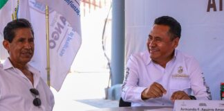 Lleva Armando Aguirre apoyos y servicios a habitantes de San Martín Zoquiapan