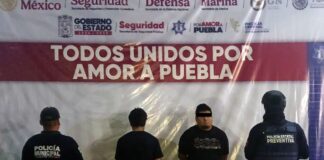 Detienen fuerzas de seguridad a dos presuntos asaltantes de la autopista Siglo XXI