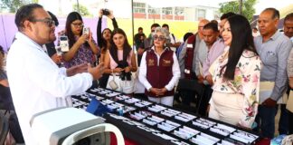 Tonantzin Fernández reafirma su compromiso con la salud de las familias de San Pedro Cholula