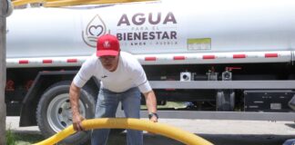 Gobierno estatal lleva Agua para el Bienestar a colonias con desabasto