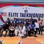 Taekwondoínes poblanos destacan en torneo internacional en California