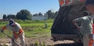 Gobierno de San Pedro Cholula refuerza acciones para combatir tiraderos clandestinos en La Magdalena