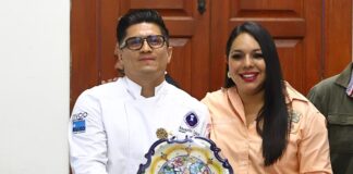 Tonantzin Fernández reconoce a Eduardo Luna por proyectar a Cholula en la gastronomía mundial