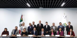 Destaca SSP baja en delitos de alto impacto y detención de objetivos prioritarios en rendición de cuentas en el Congreso
