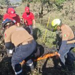 Protección Civil y cuerpos de seguridad localizan a oficial de Ocoyucan