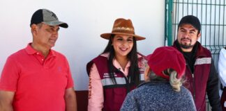 Con las Brigadas de la Transformación, Tonantzin Fernández fortalece el desarrollo de San Pedro Cholula