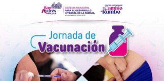 Jornadas de Vacunación llegan a San Pedro y San Andrés Cholula