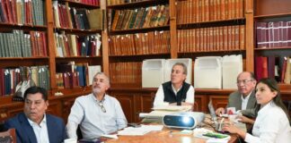 Dan seguimiento Pepe Chedraui y Aguilar Pala a acciones para atender afectaciones en el bulevar 5 de Mayo