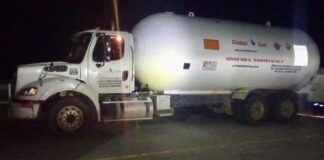 Detiene Seguridad Pública a hombre por traslado ilegal de gas LP
