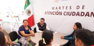 Encabeza Armando Aguirre octava jornada de Martes Ciudadano en Coronango