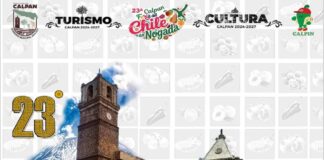 Presentan la 23.ª Feria del Chile en Nogada de San Andrés Calpan