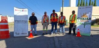 “Barriendo tu Calle” avanza en el Barrio Jesús Tlatempa e invita a vecinos a sumarse