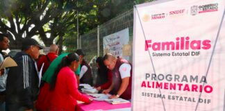 Amplía SEDIF entrega de canastas alimentarias a familias de la capital poblana