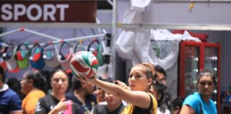 Se desarrolla el cuarto día de actividades del Festival Máster de Voleibol en Puebla capital