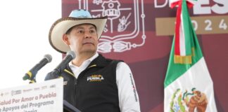 Gobierno Estatal consolida bienestar en Quecholac con obra comunitaria