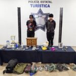 Detiene Policía Turística a dos presuntos asaltantes de casa habitación